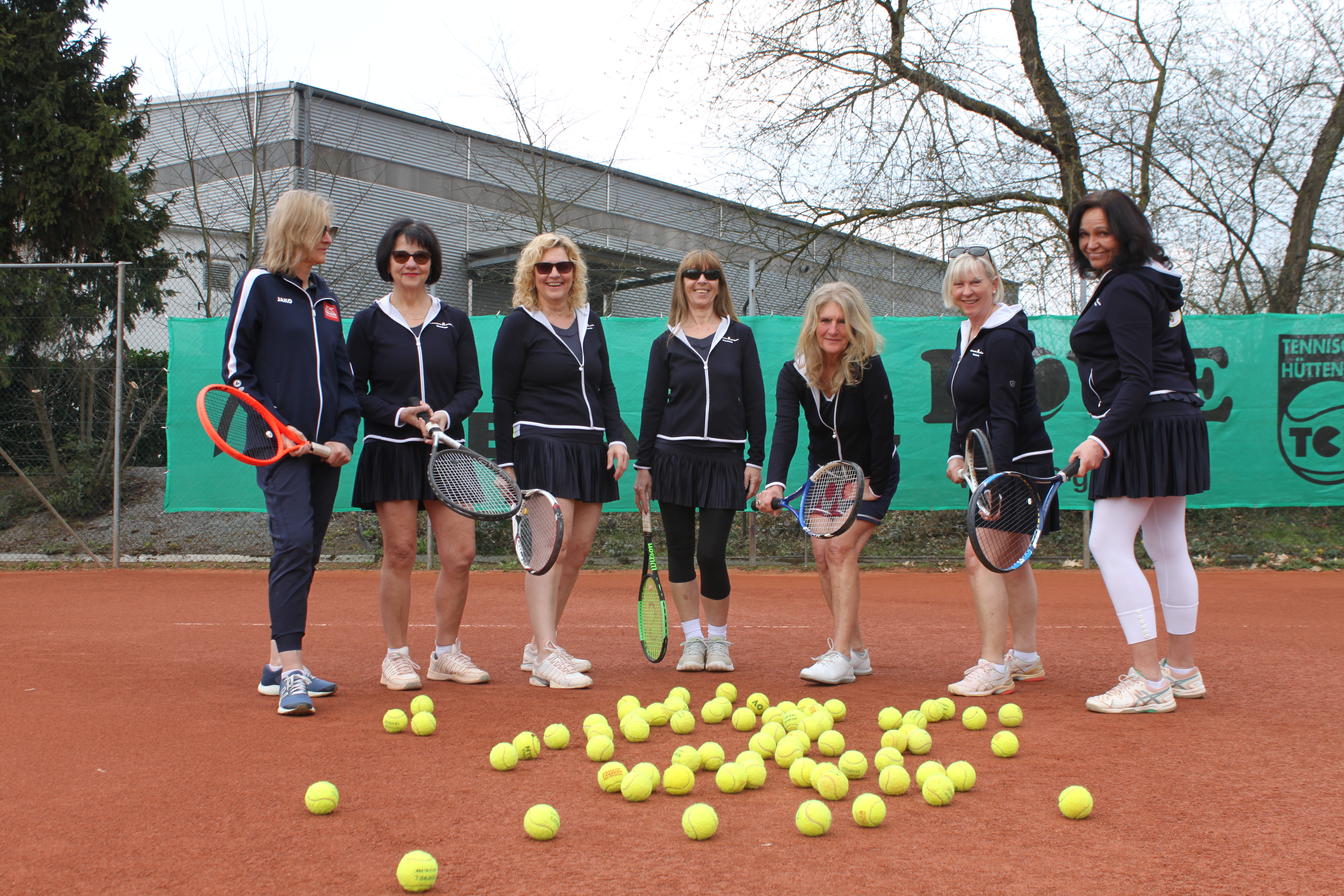 Damen-50-Mannschaft des TC Hüttenfeld