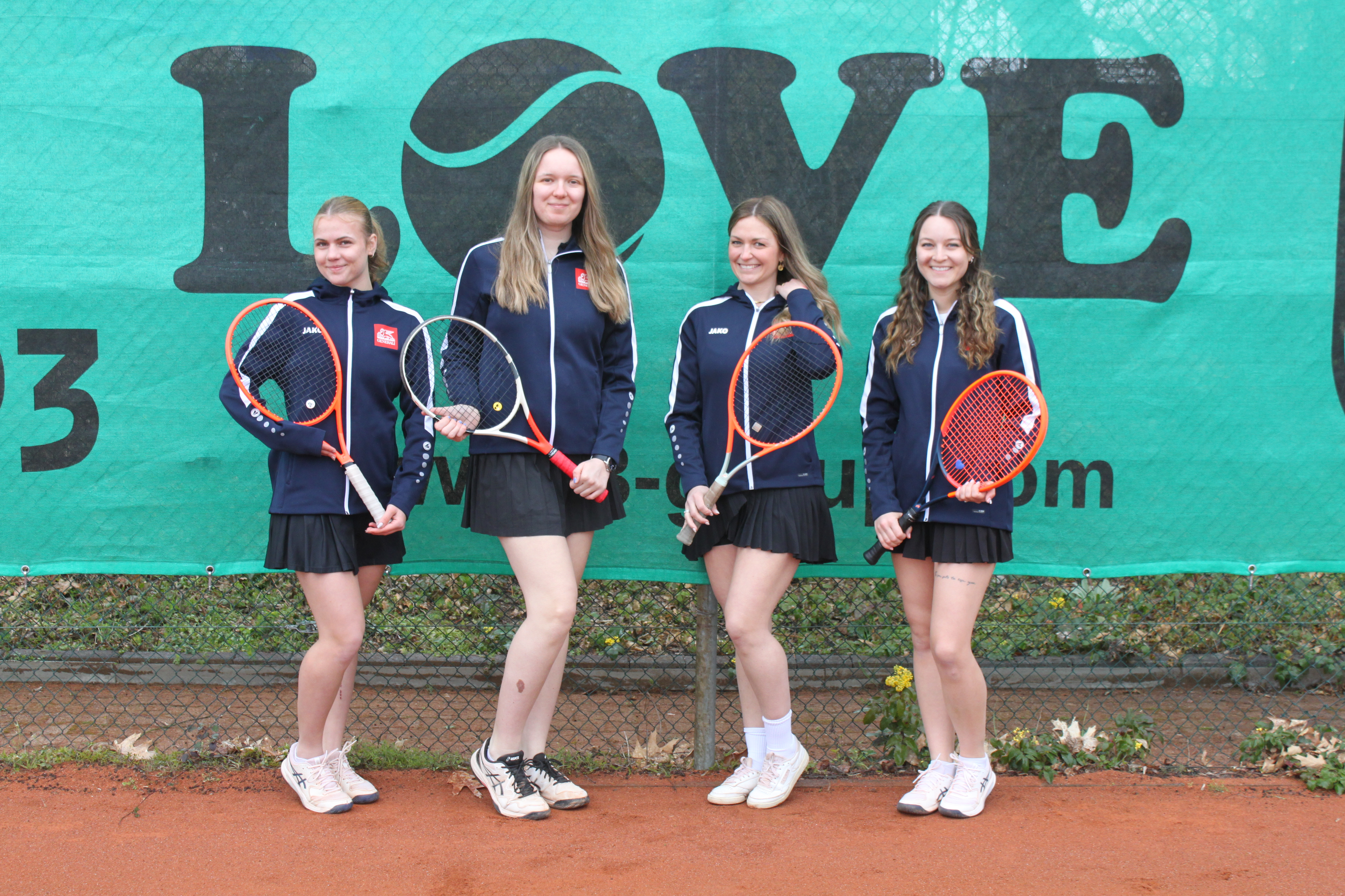 Damenmannschaft des TC Hüttenfeld