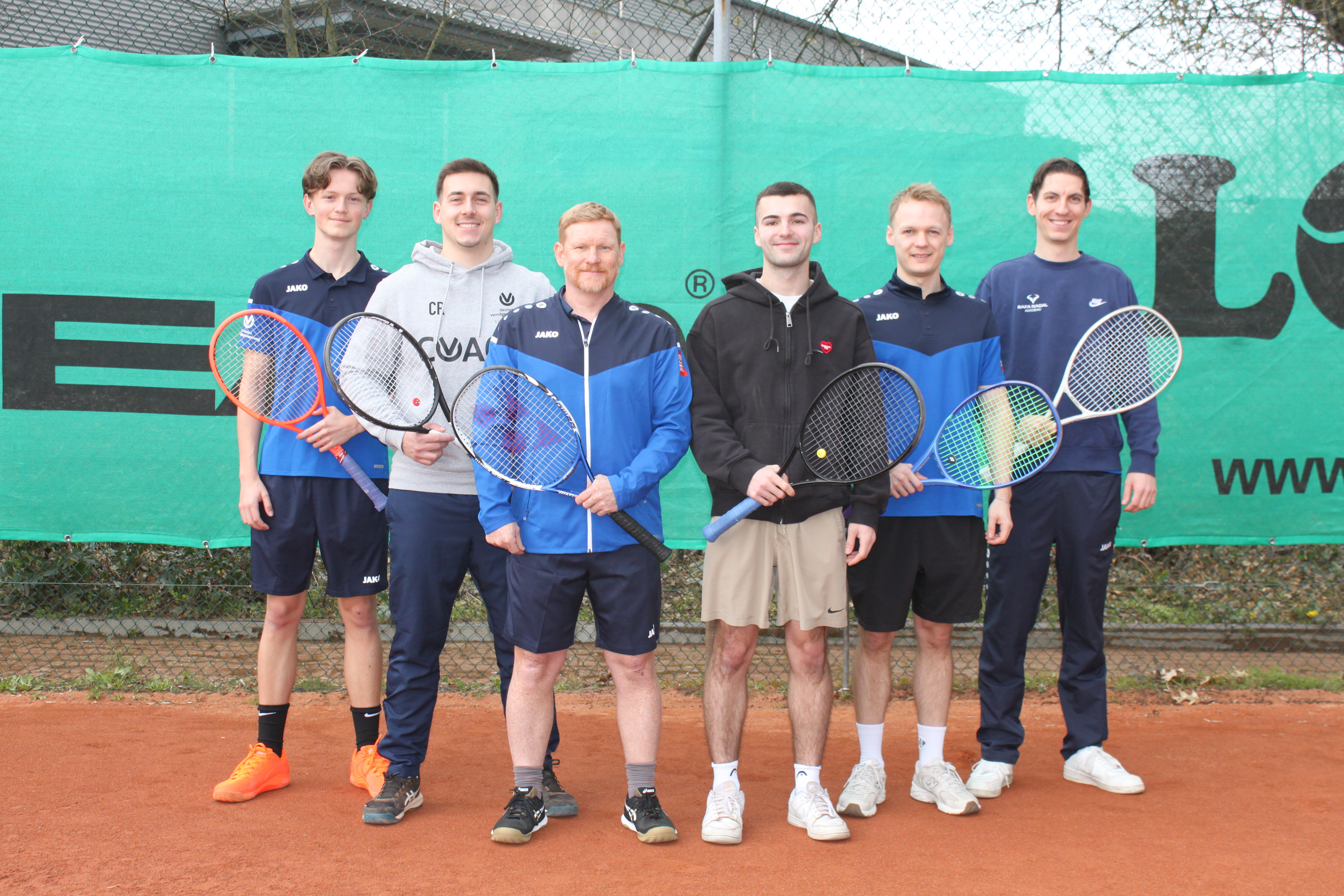 Herrenmannschaft des TC Hüttenfeld